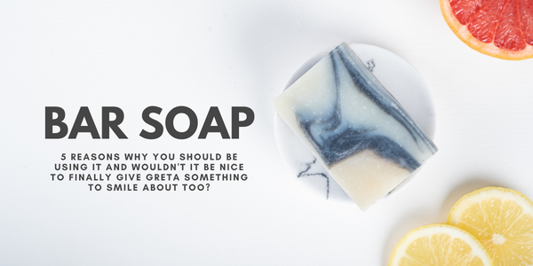 5 Reasons why you should use bar soap!