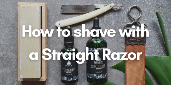 A guide on how to shave with a straight razor